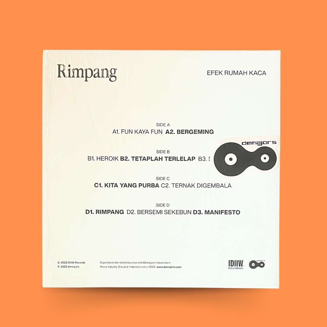 Vinyl Efek Rumah Kaca Rimpang