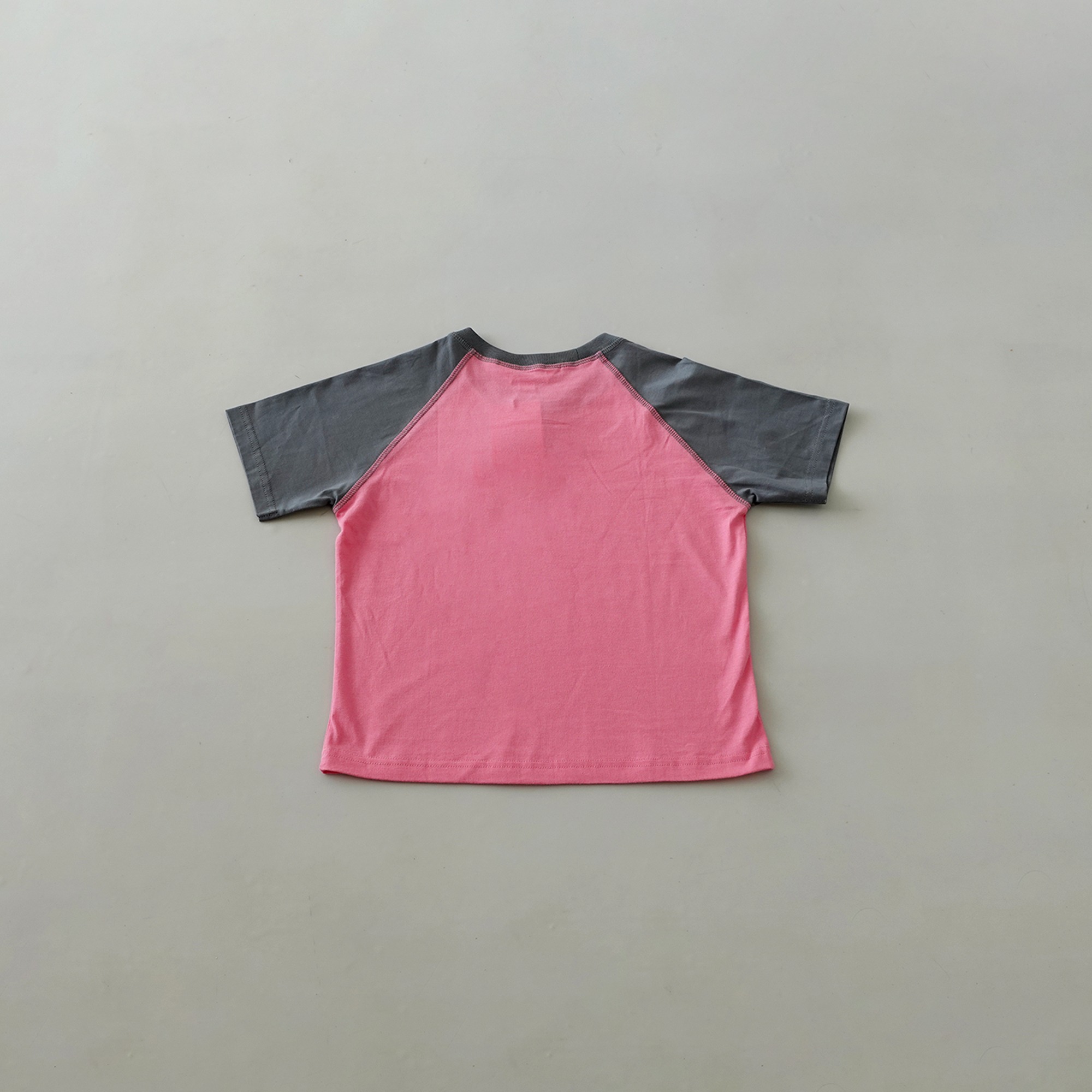 Candy Pink Raglan Tee