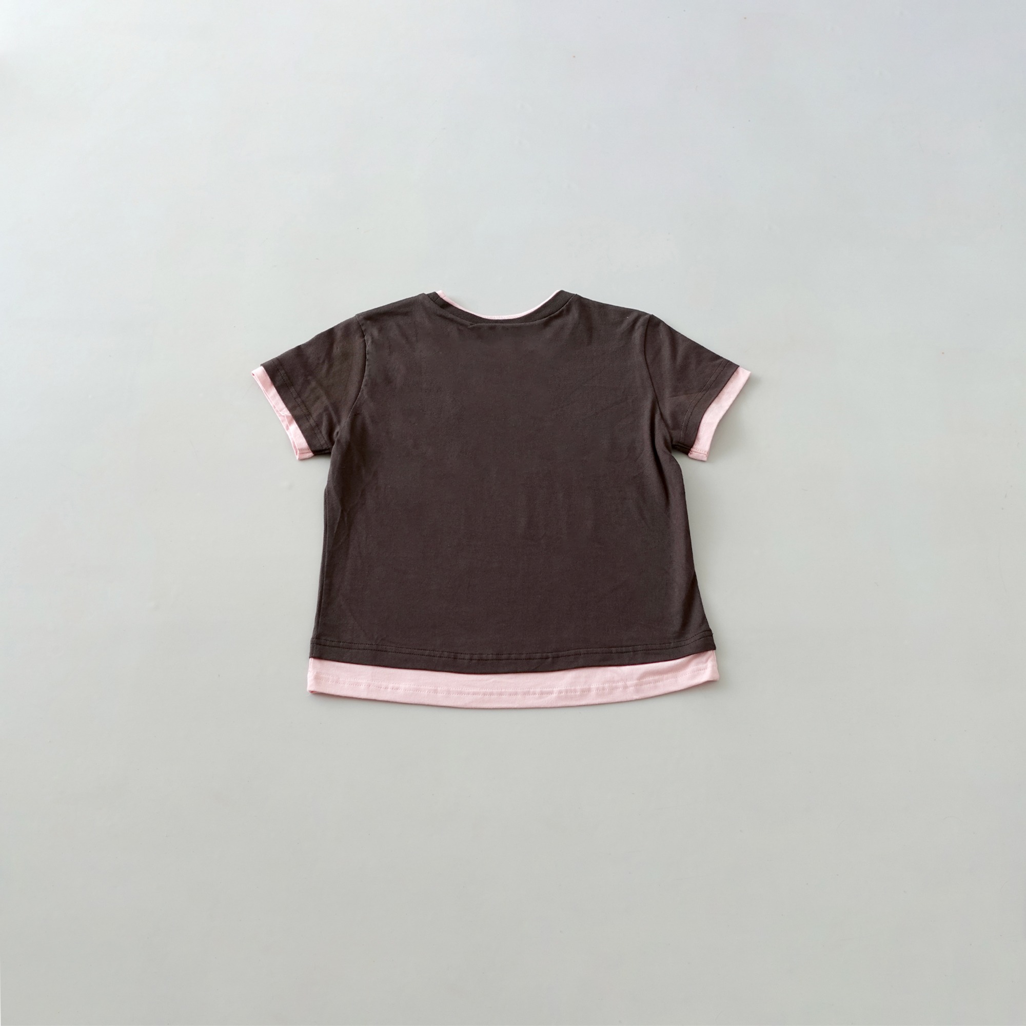 Choco SS Peep Tee