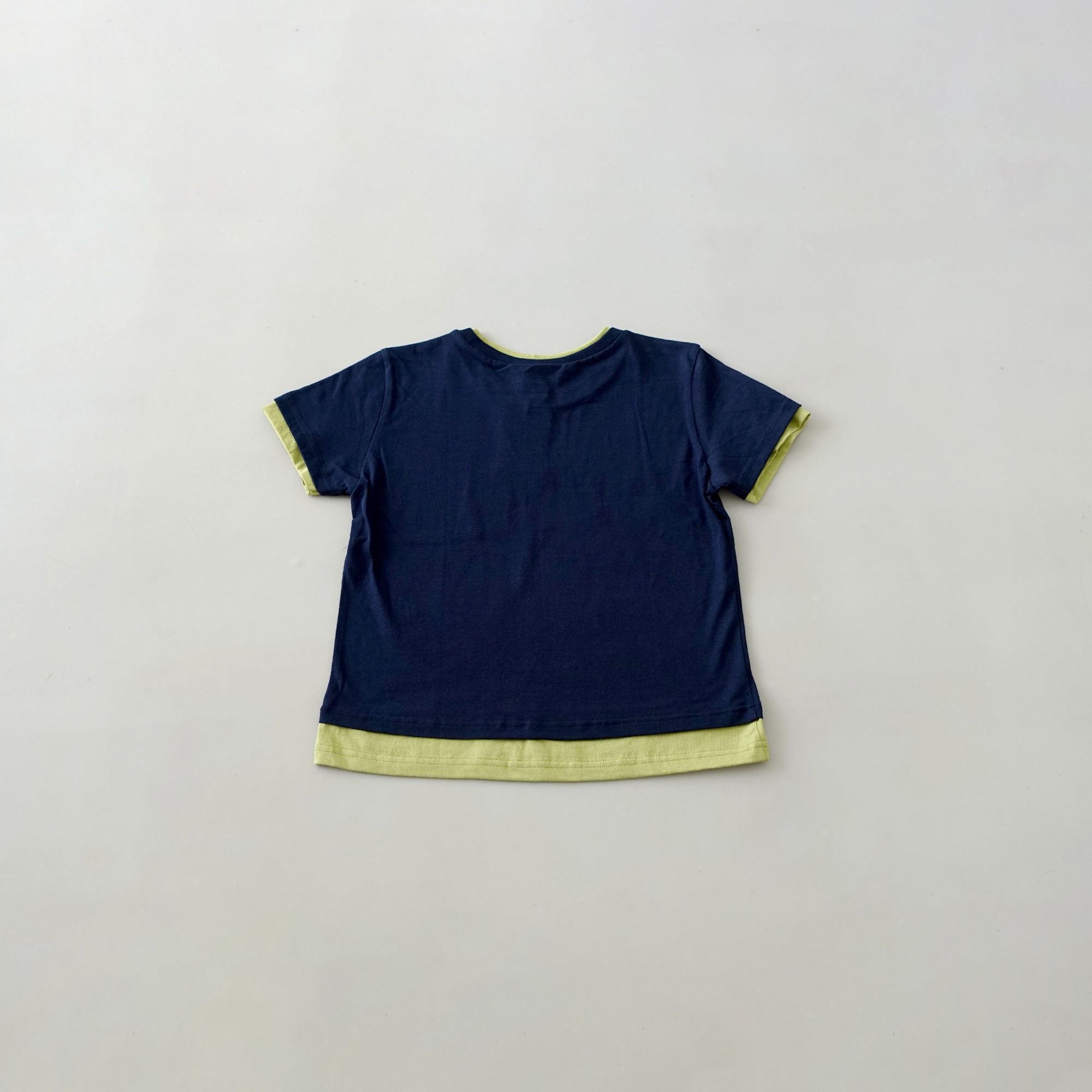 Navy SS Peep Tee