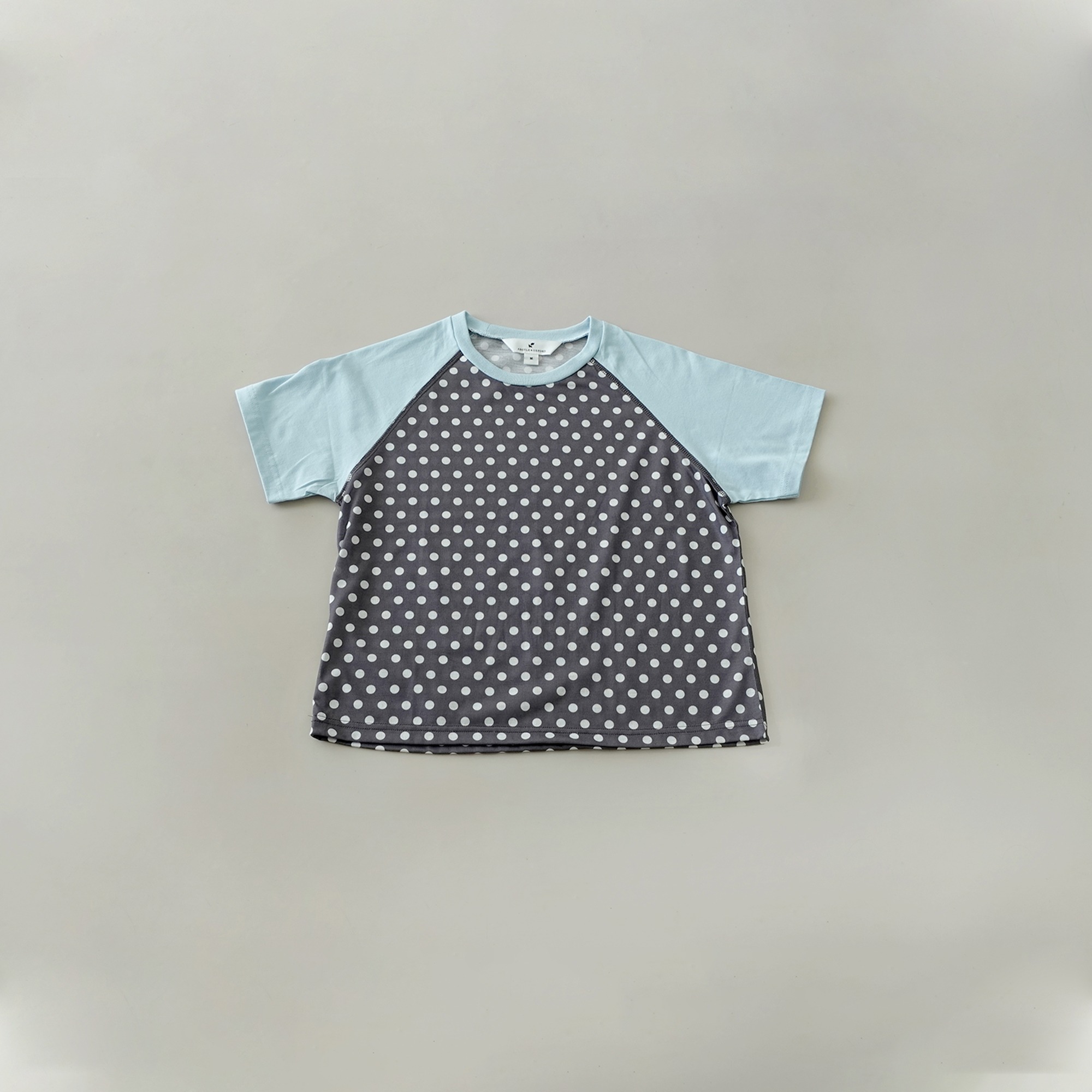 Polkadot Raglan Tee