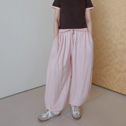 Image of Baloon Pants in Pink
