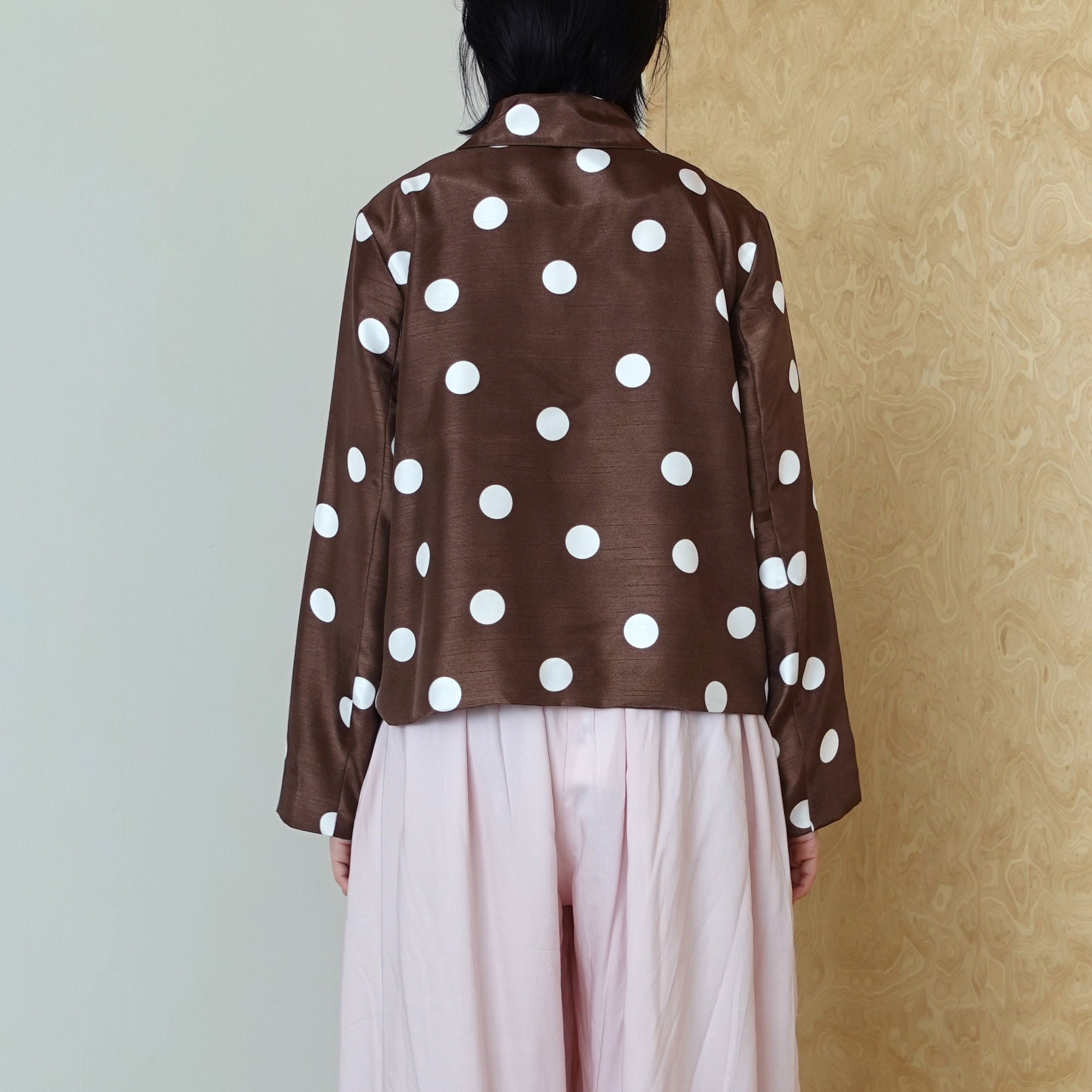 Polkadot Shirt Jacket