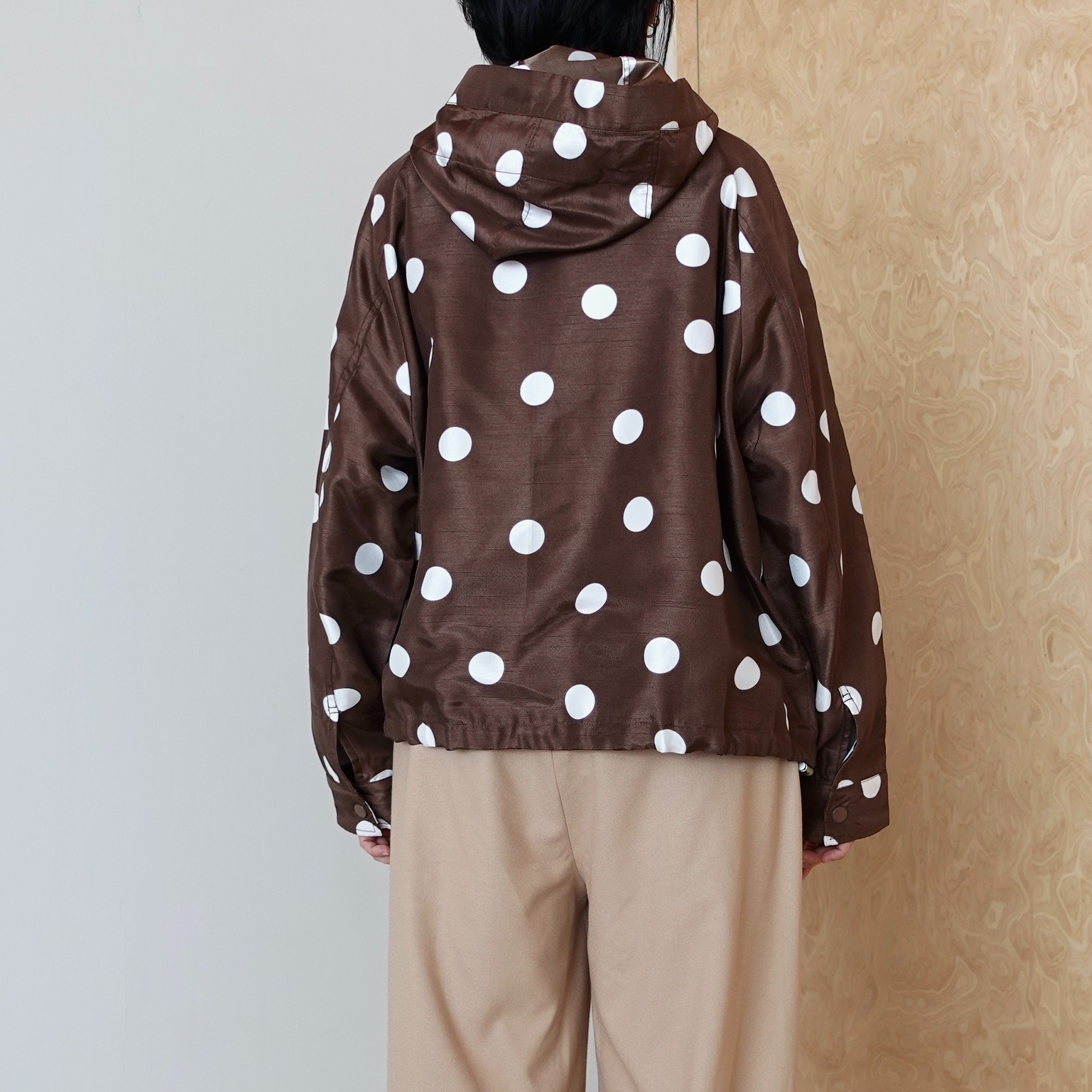 Polkadot Short Parka