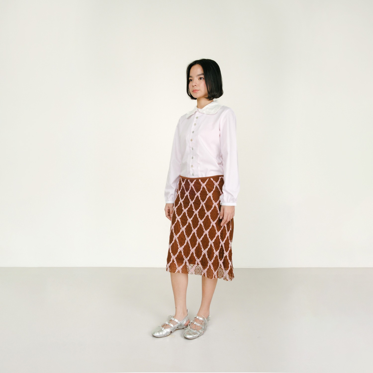 Harlequin Lace Skirt