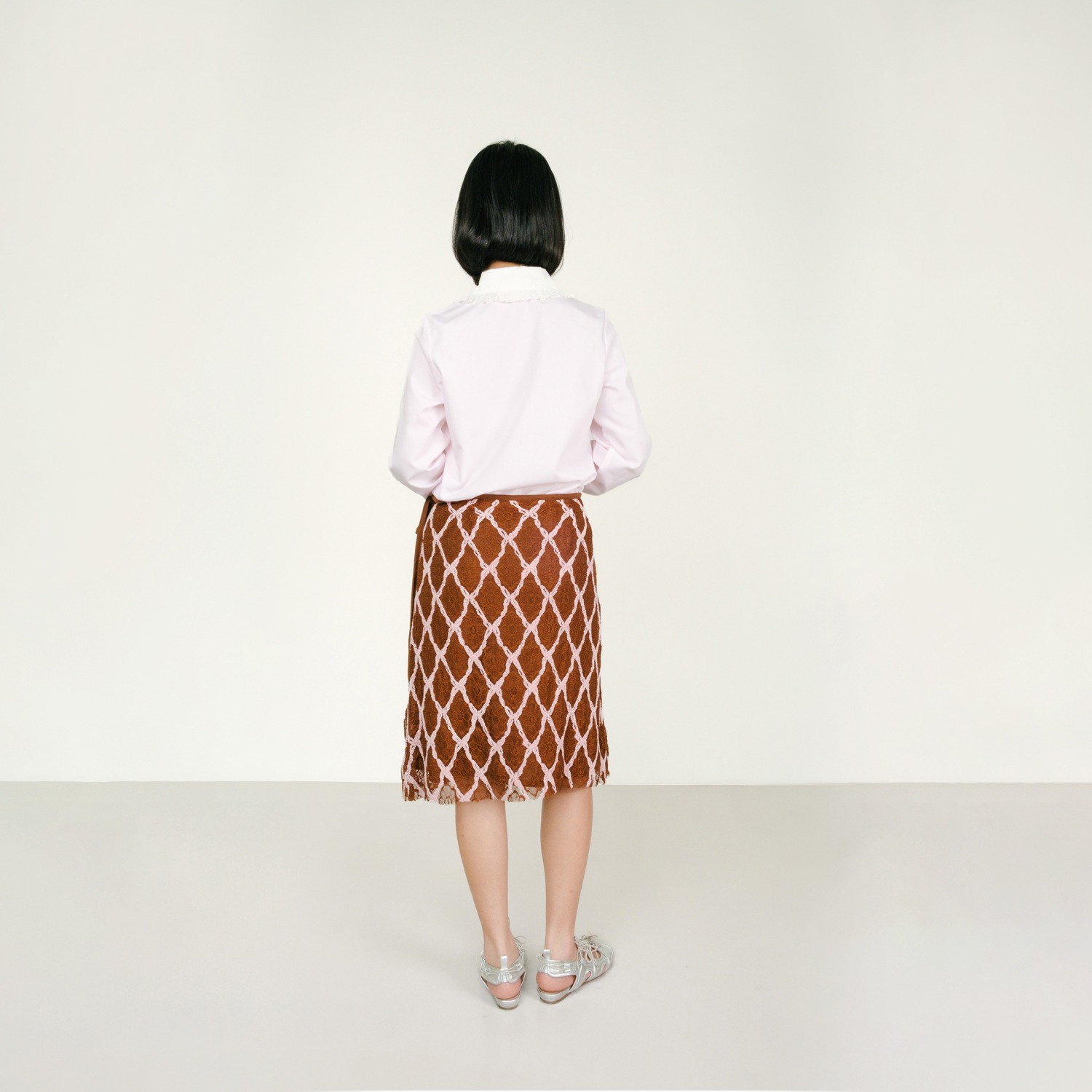 Harlequin Lace Skirt
