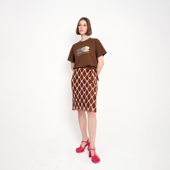 Harlequin Lace Skirt