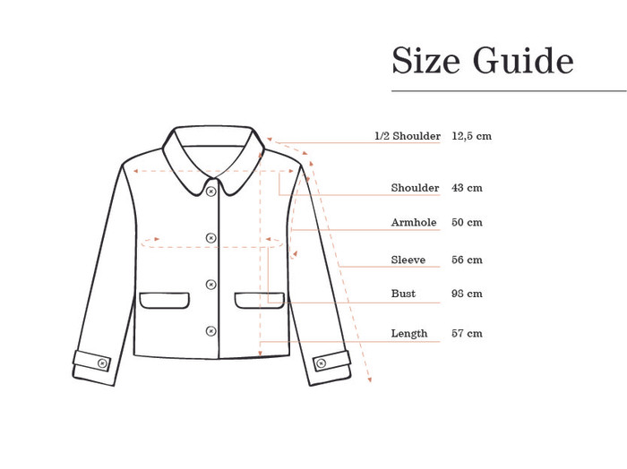 Flock Polkadot Ruffle Jacket