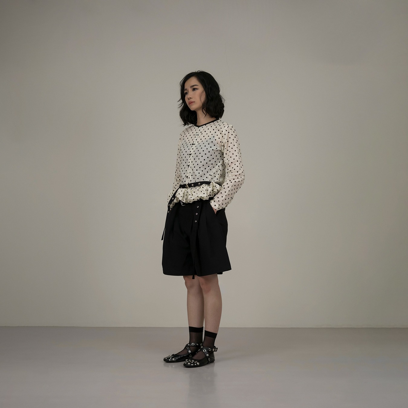 Belted Half Pants