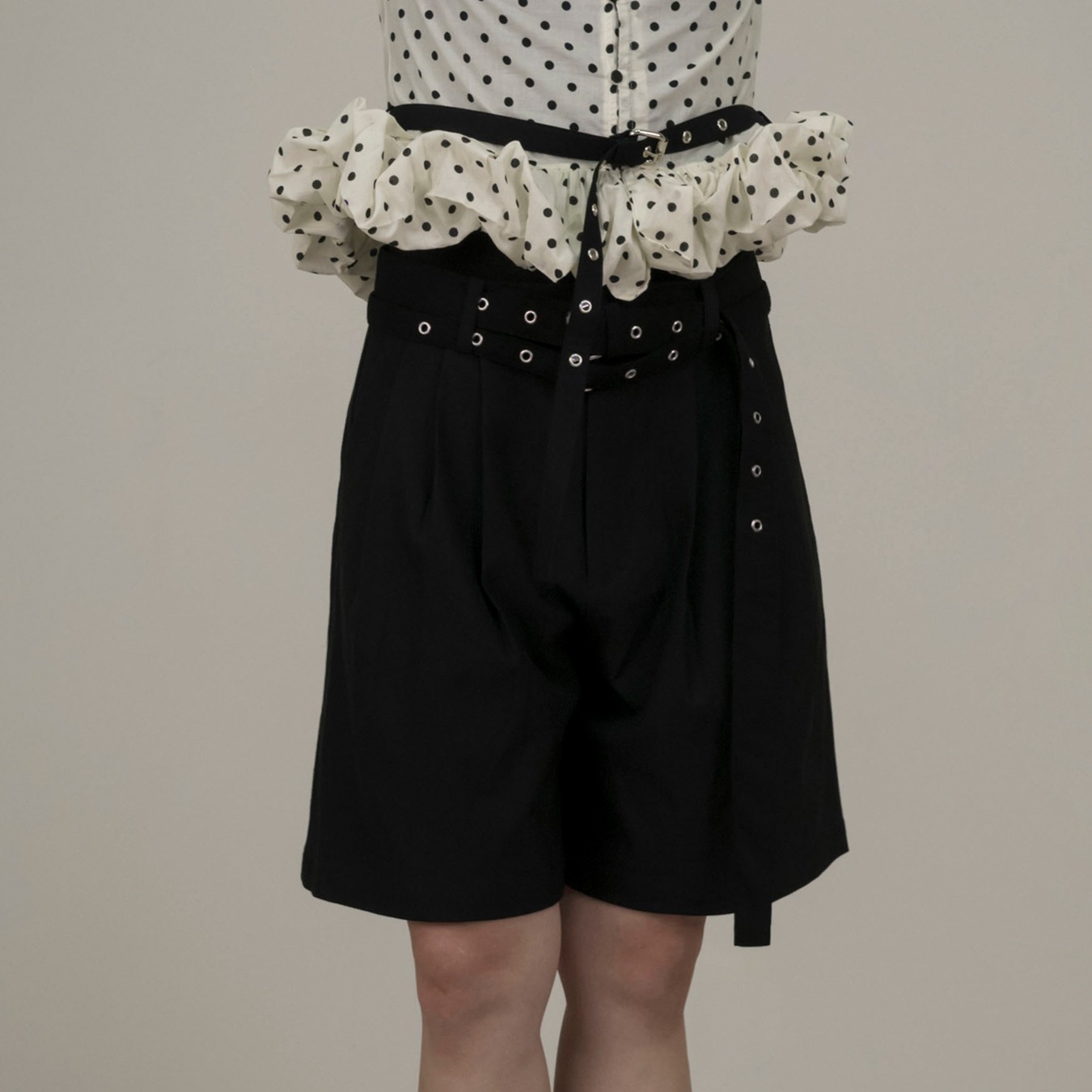 Belted Half Pants