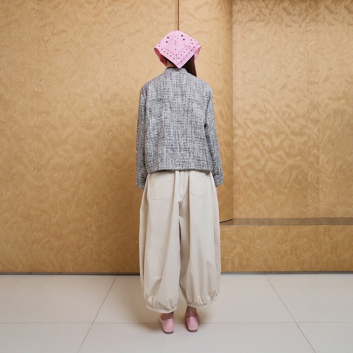 Tweed Shanghai Button Jacket 