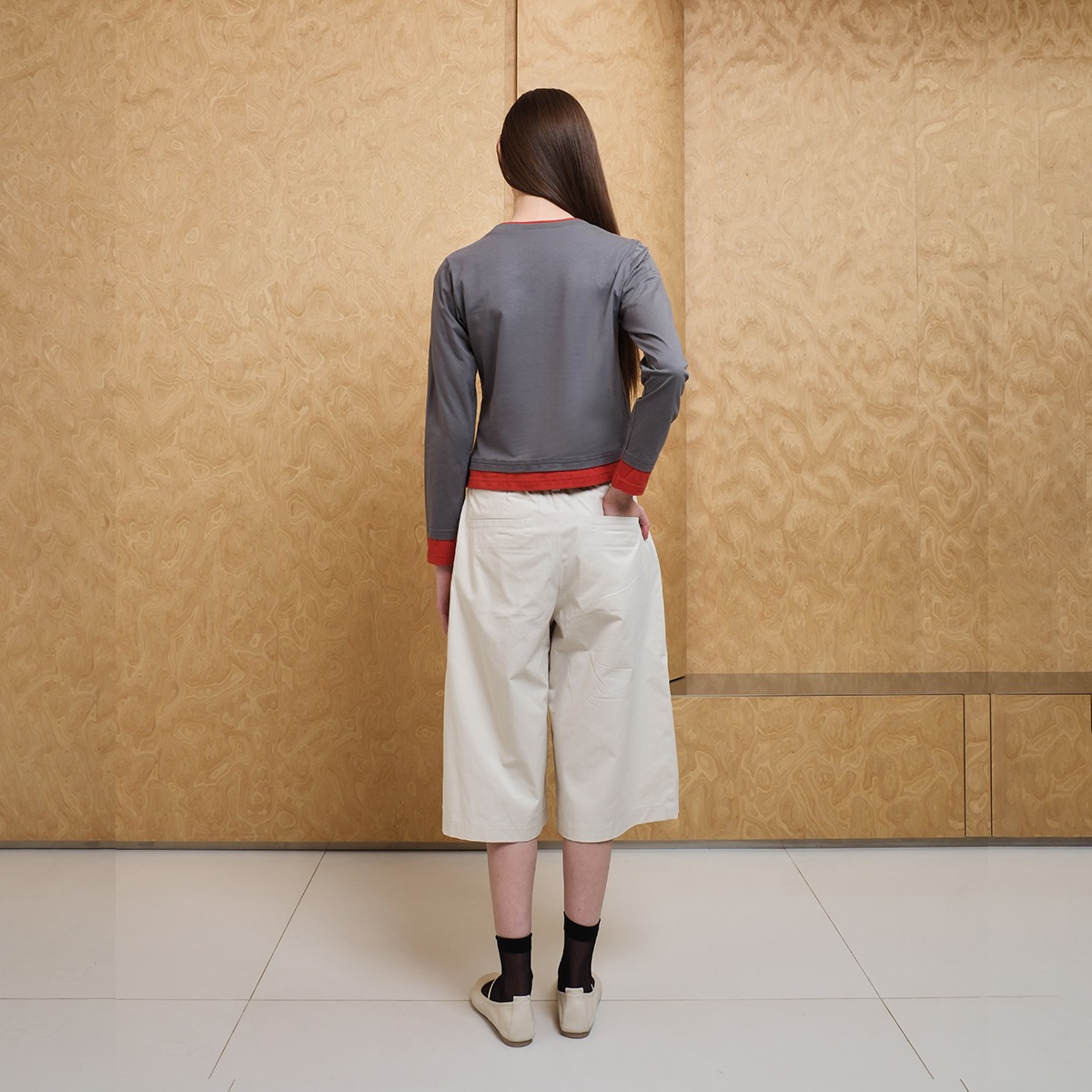Cloud Pleat Culotte