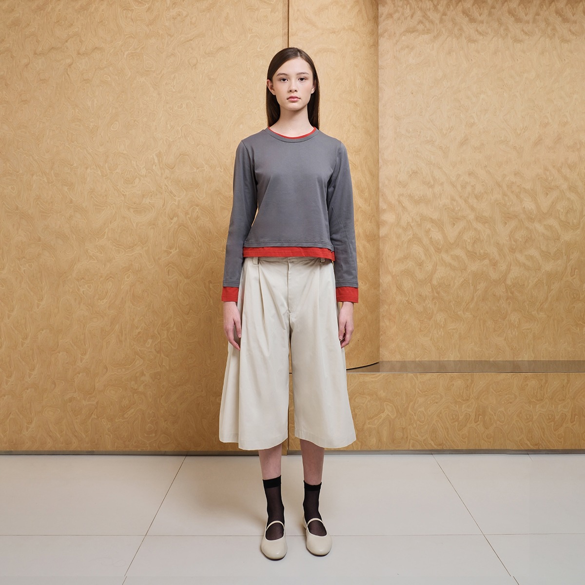 Cloud Pleat Culotte