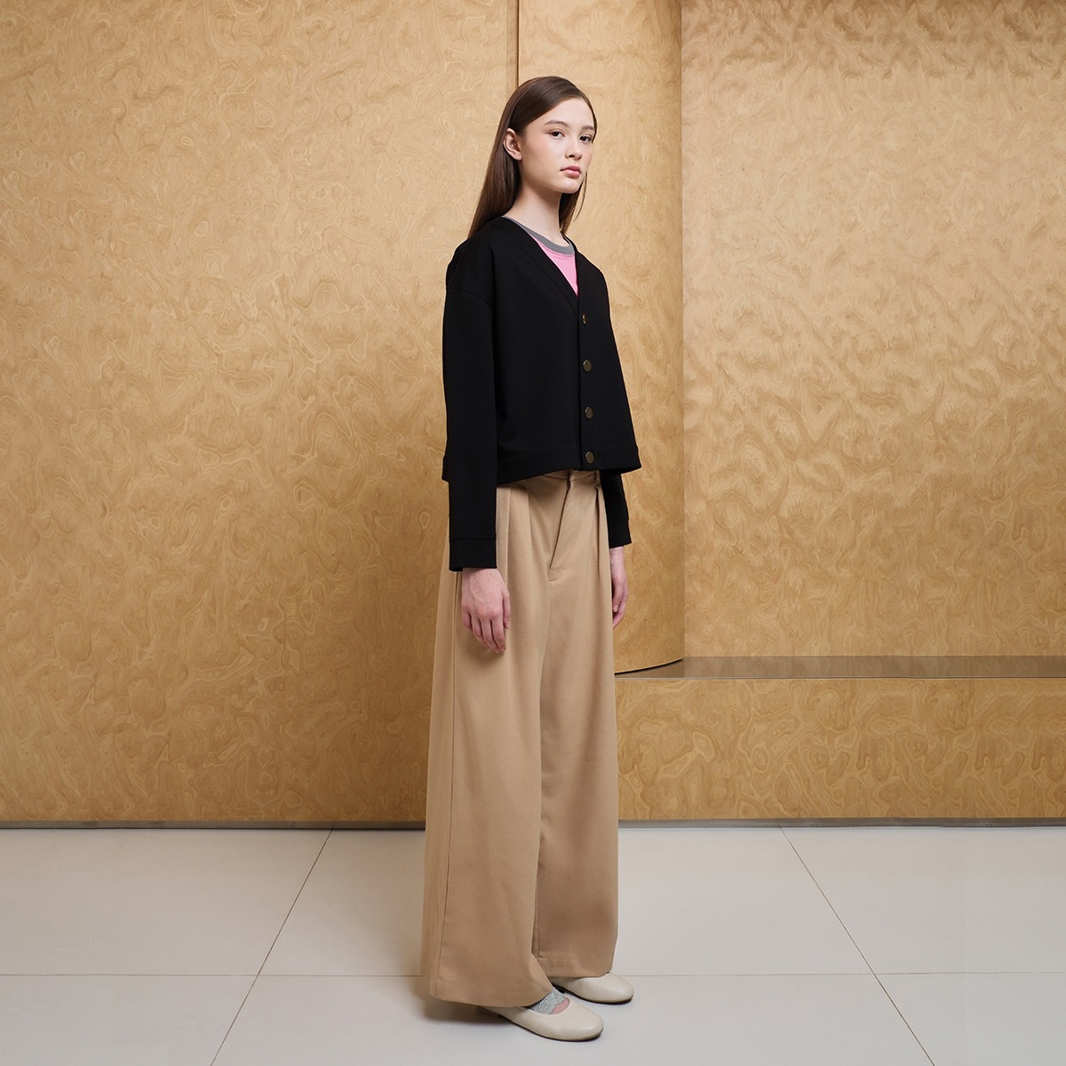 A&O Signature Boxy Cardigan