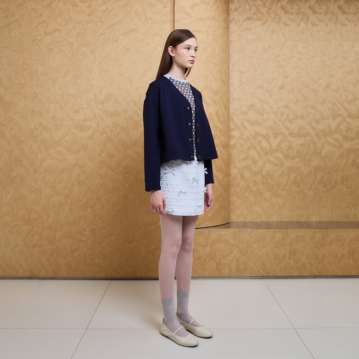 A&O Signature Boxy Cardigan
