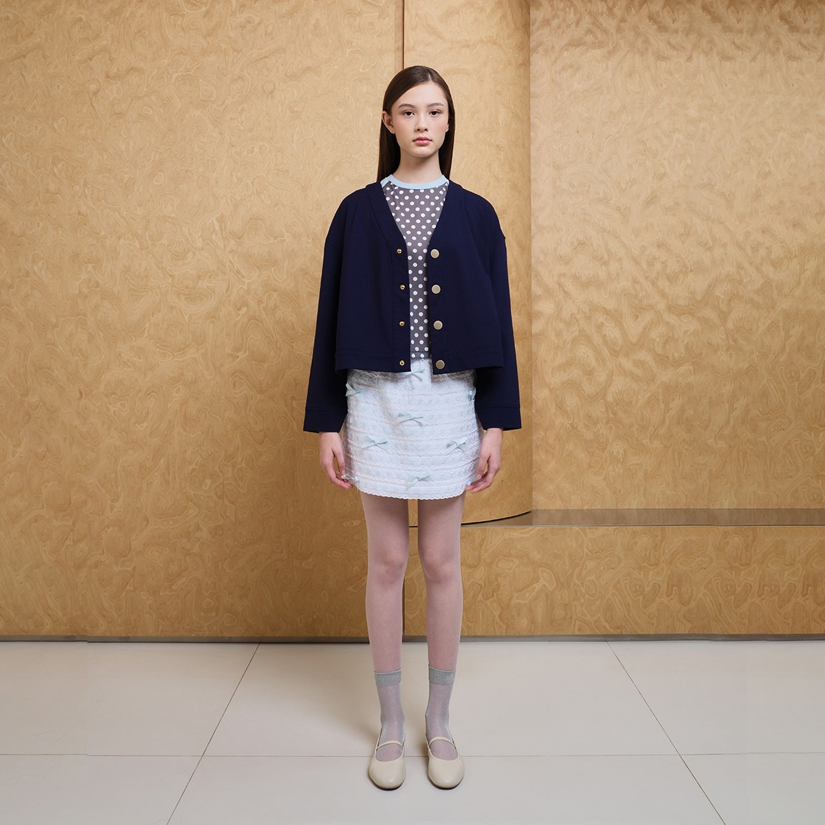 A&O Signature Boxy Cardigan