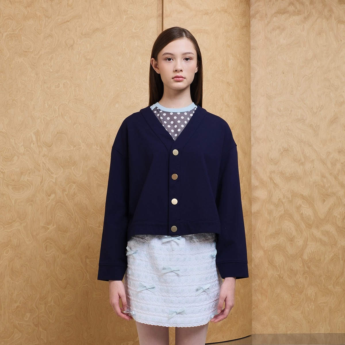 A&O Signature Boxy Cardigan