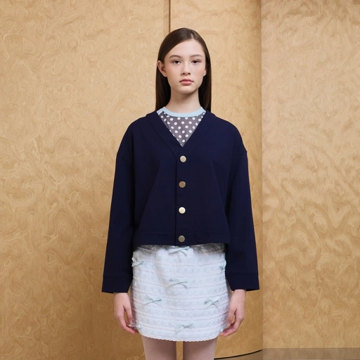 A&O Signature Boxy Cardigan