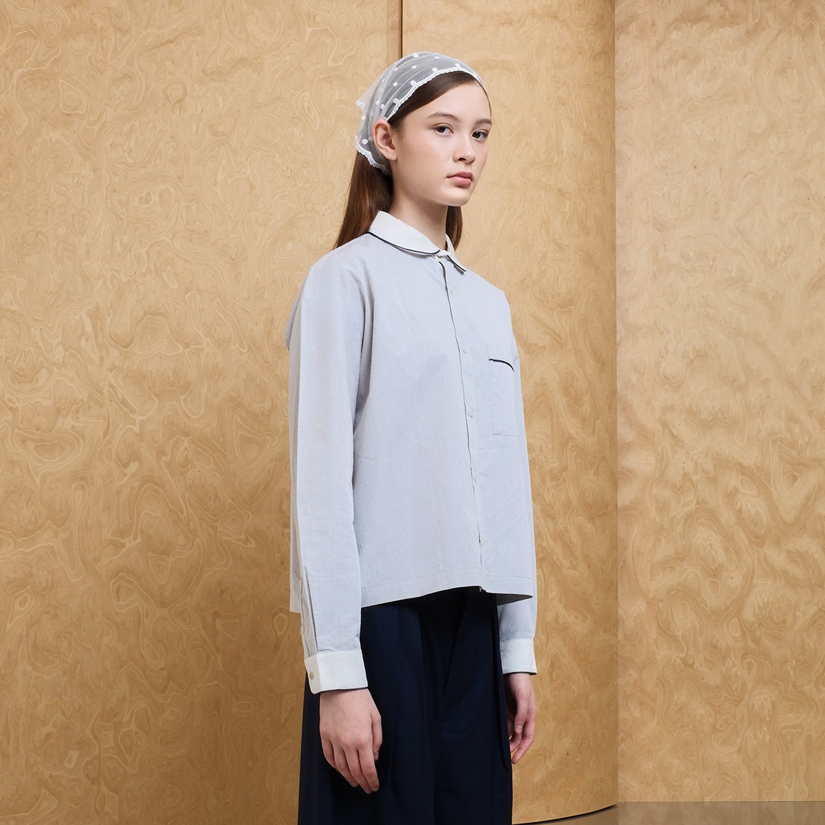 Drizzle Dot Long Sleeve Shirt