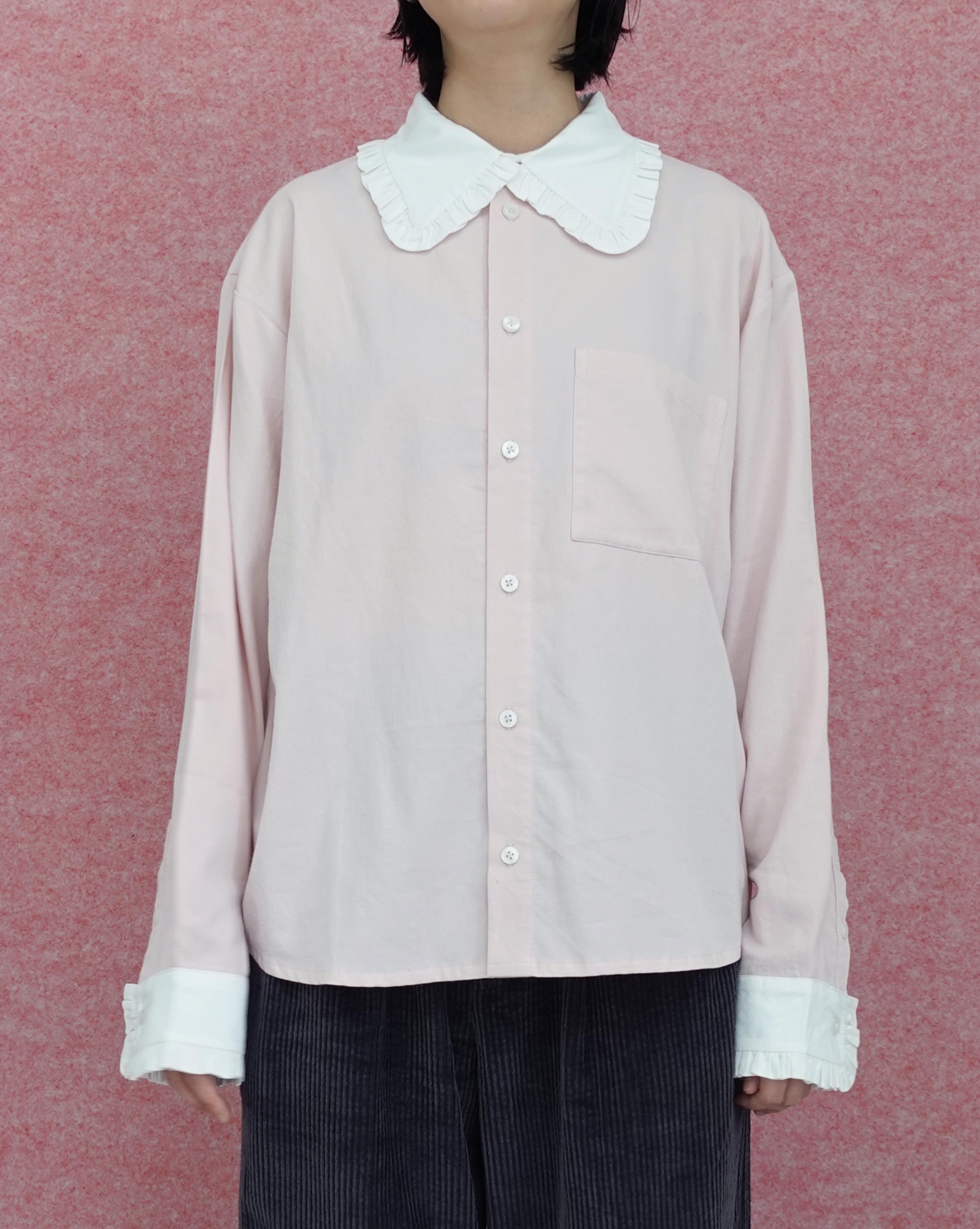 Strawberry Milk LS Shirt in Pink