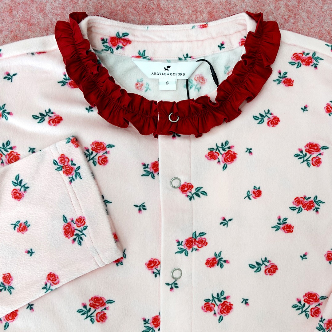 Rose Cardigan with Frill