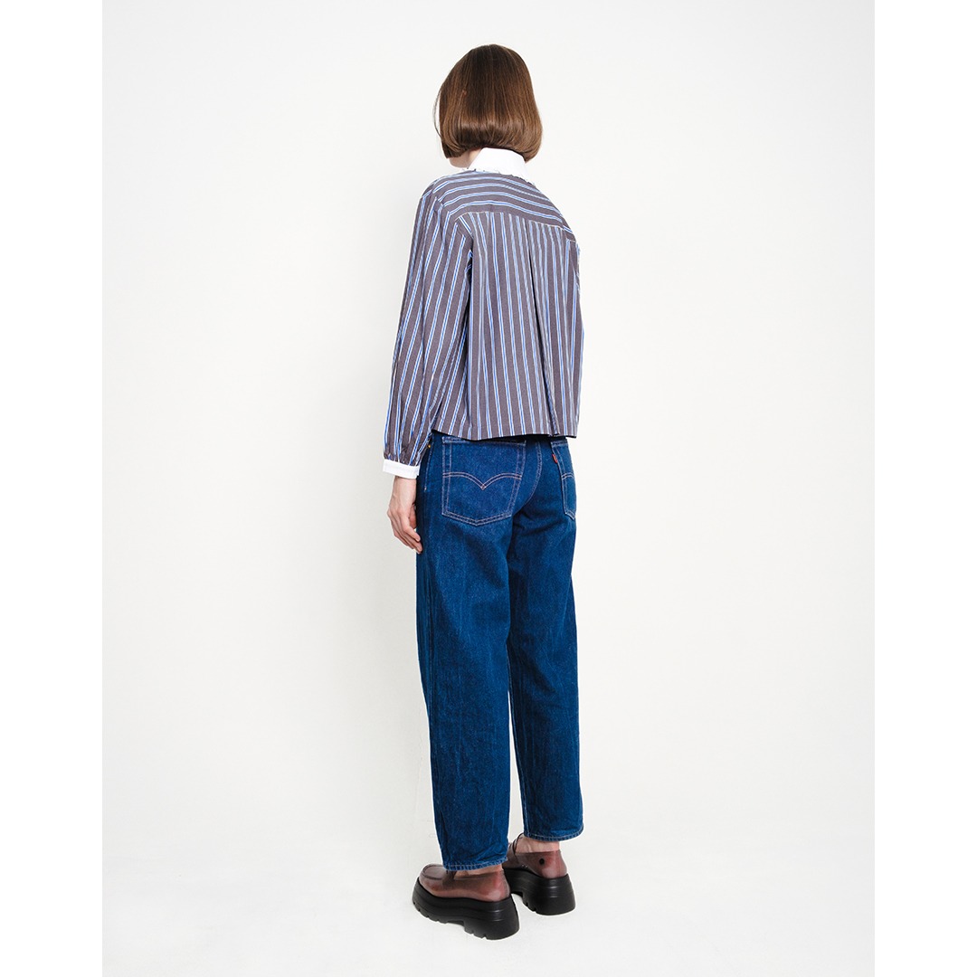 Girl Scandi Stripes Shirt