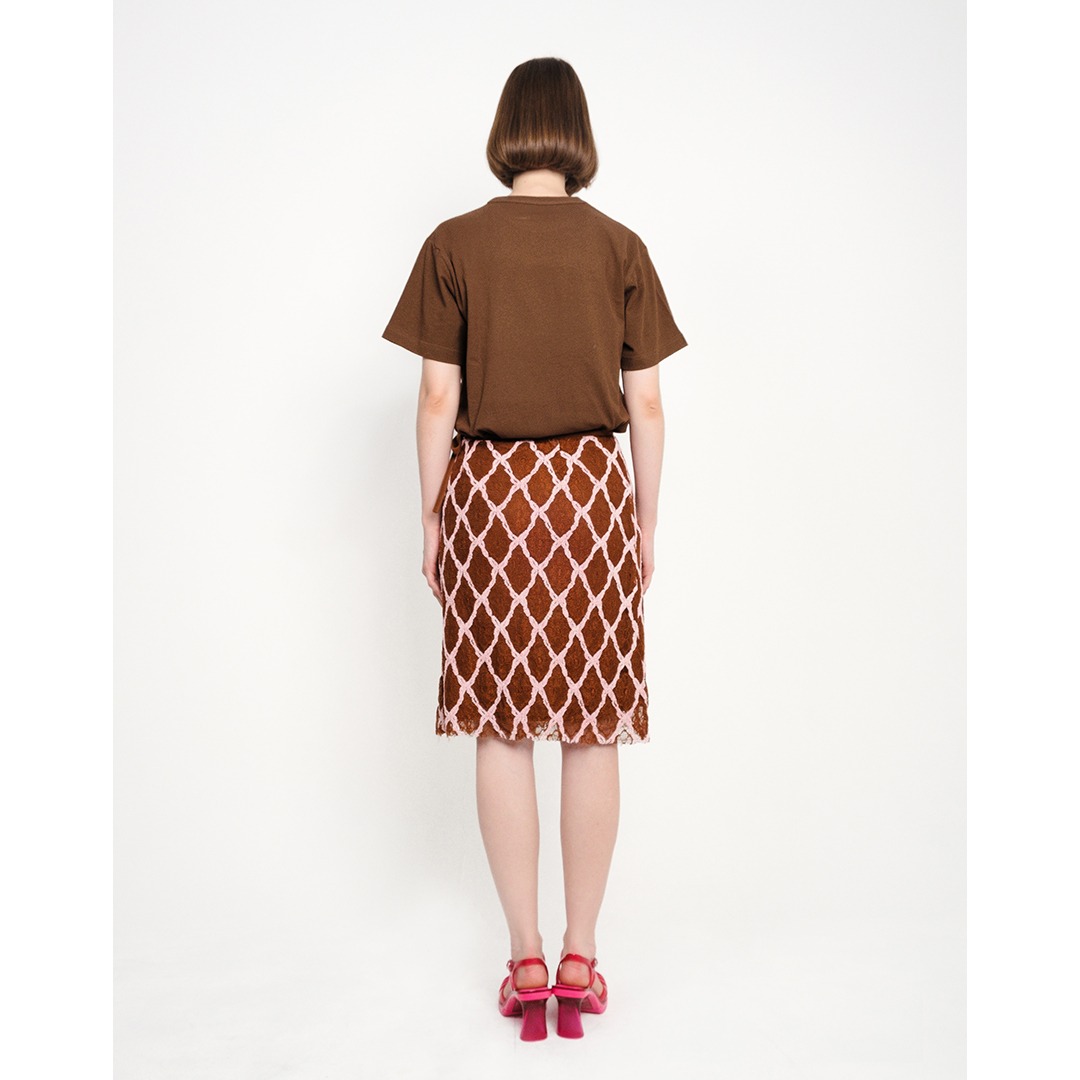 Harlequin Lace Skirt