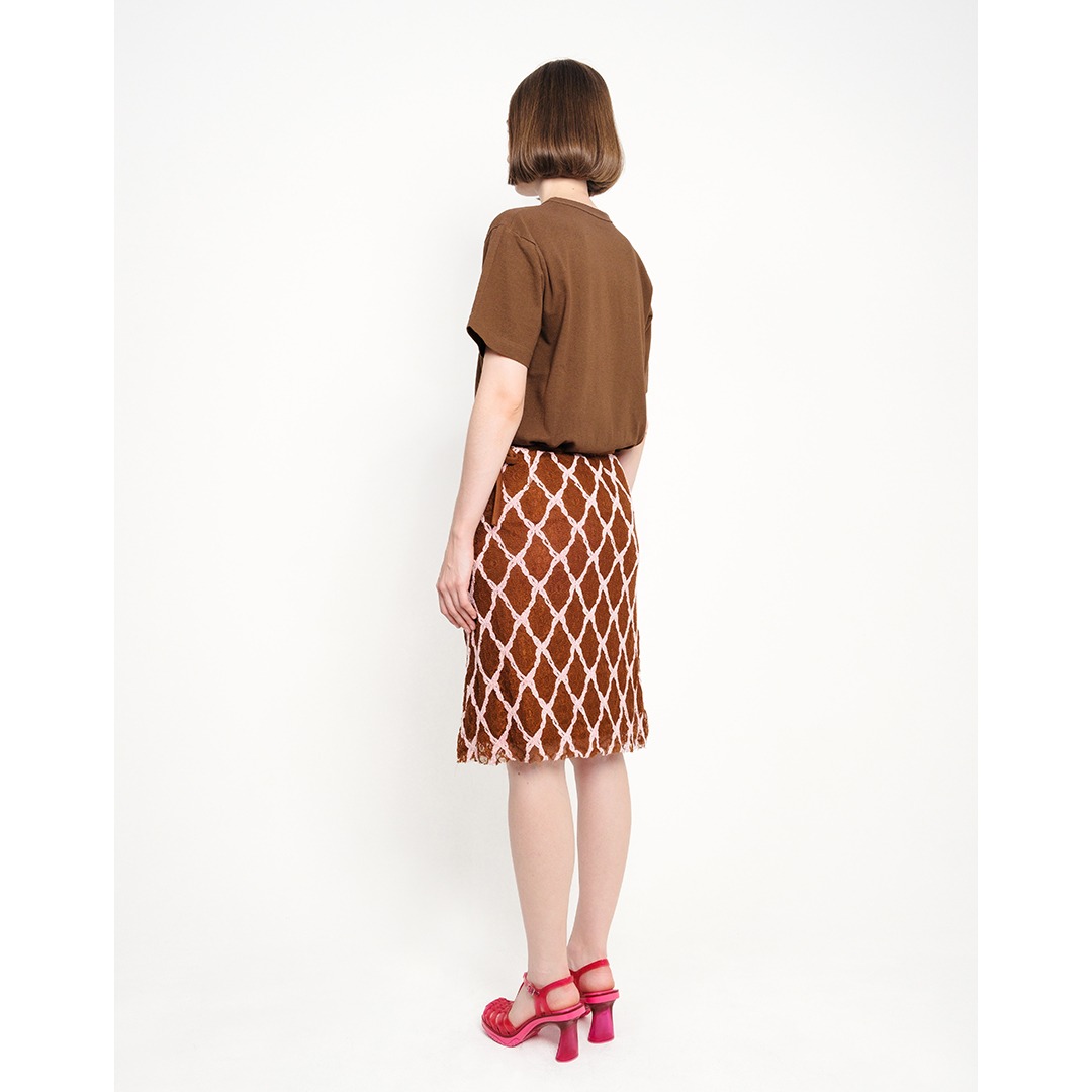Harlequin Lace Skirt