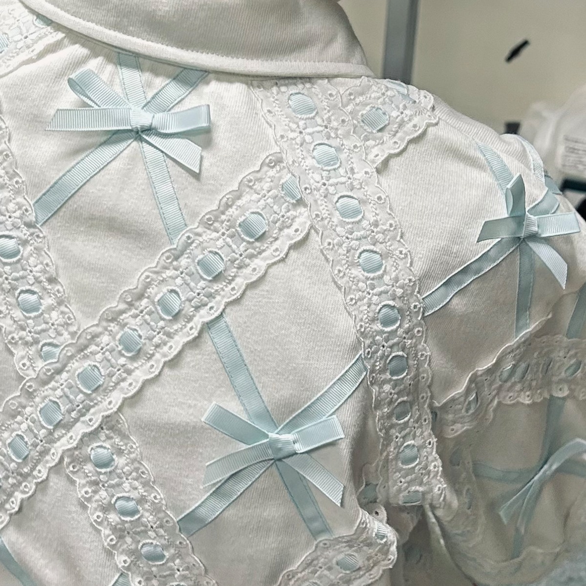 Argyle Broderie Polo Shirt