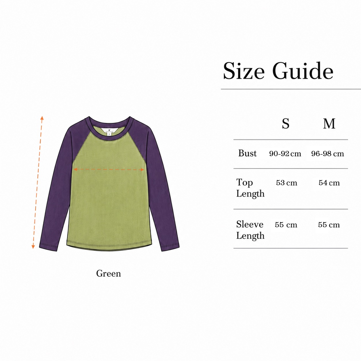 Pistachio LS Raglan Tee