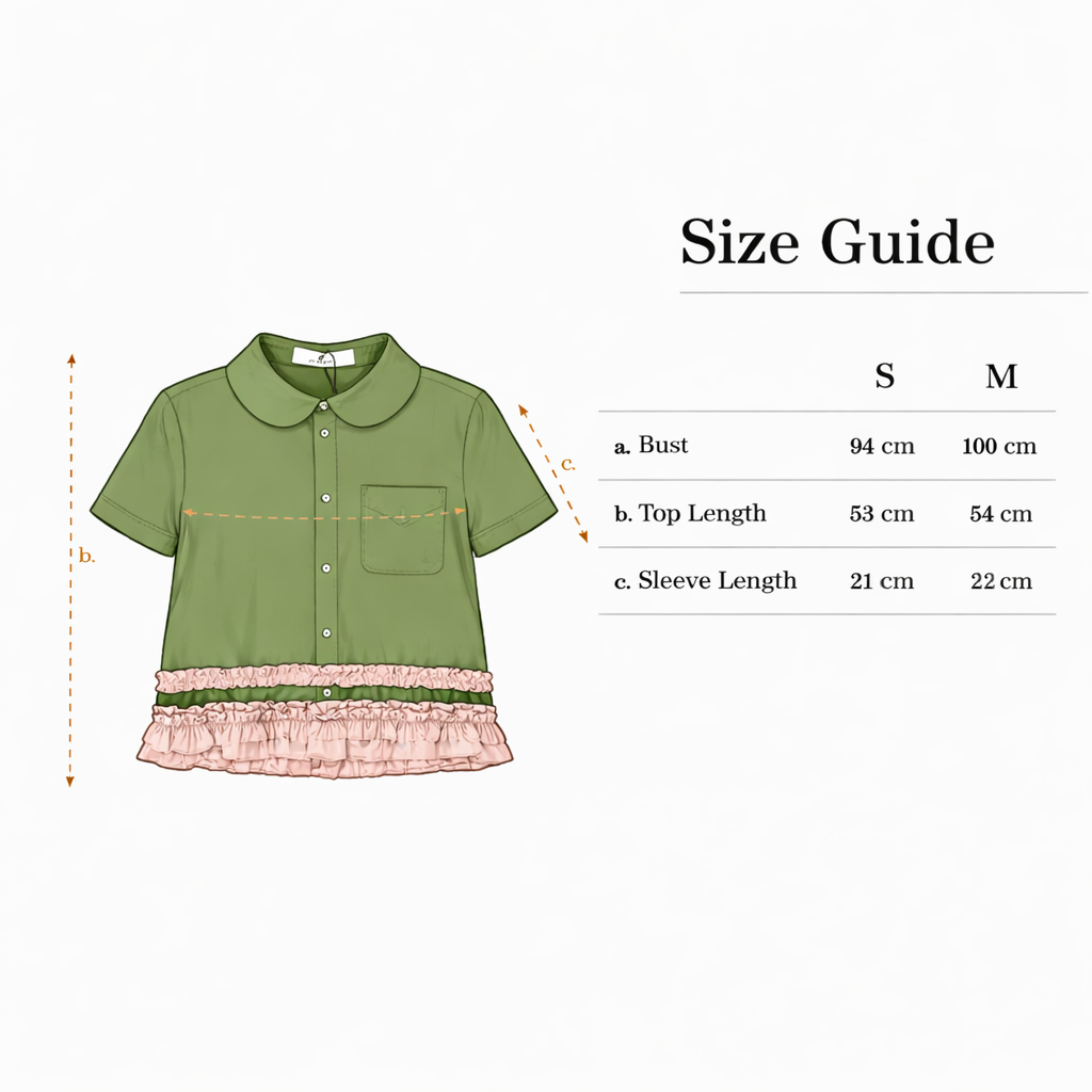 Matcha Ichigo Shirt - Green