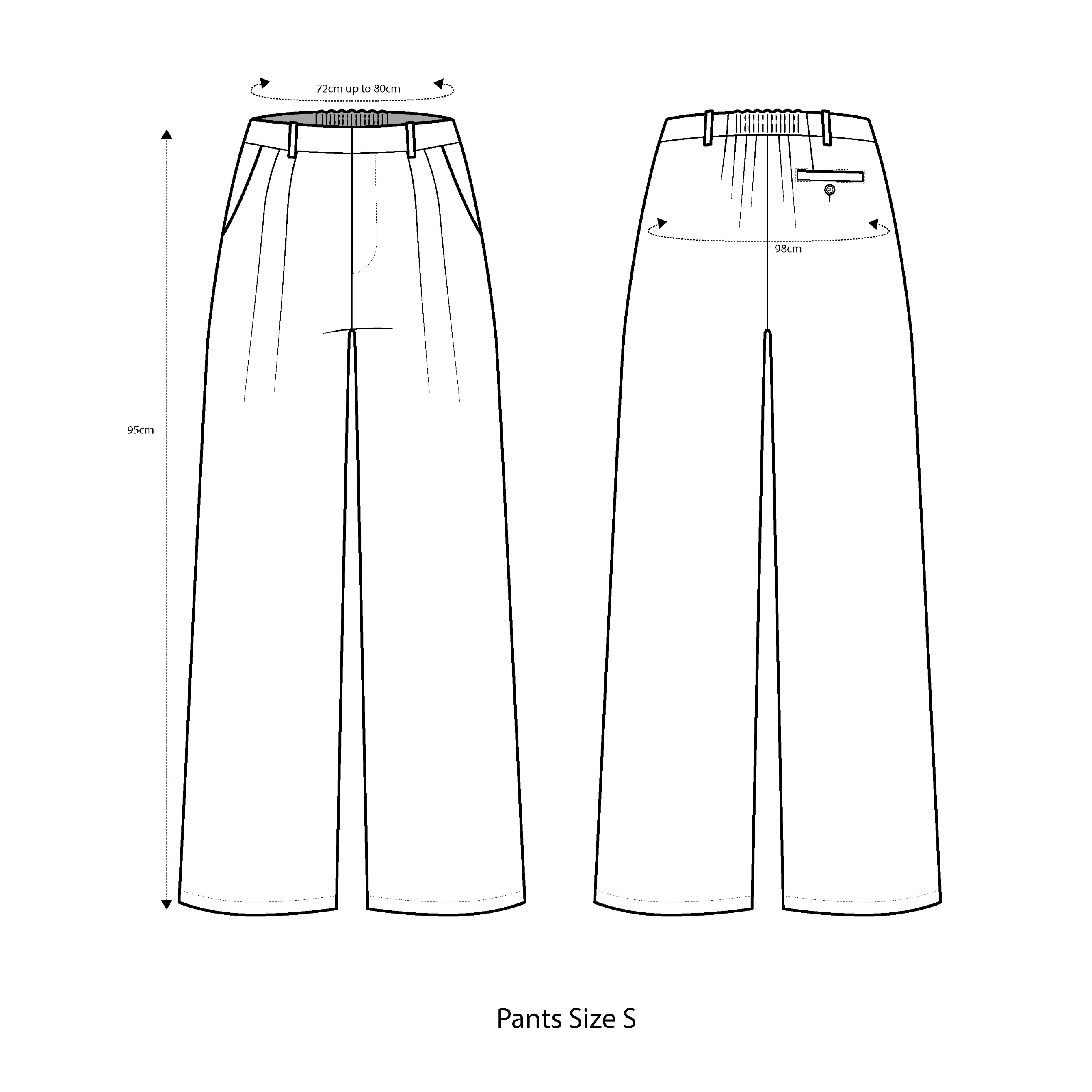Fluid Pleated Pants in Sand