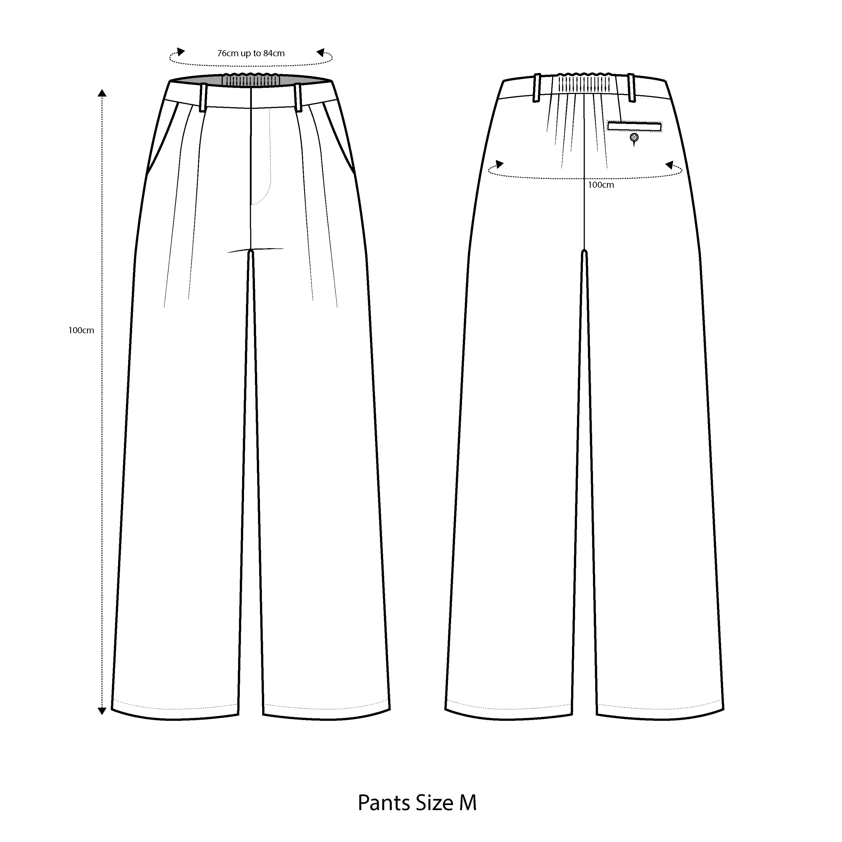 Fluid Pleated Pants in Sand