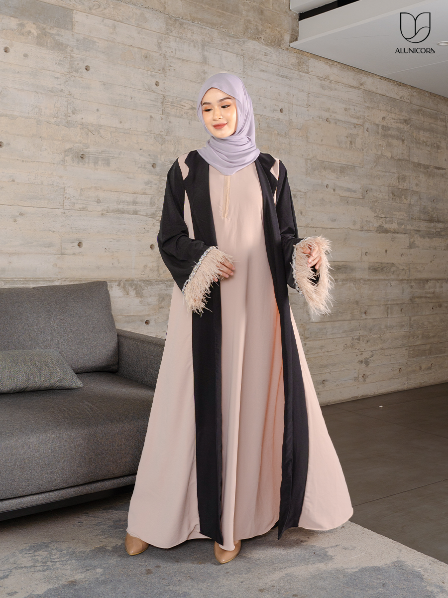 Alunicorn - Valisha Abaya Set - Abaya Mom's