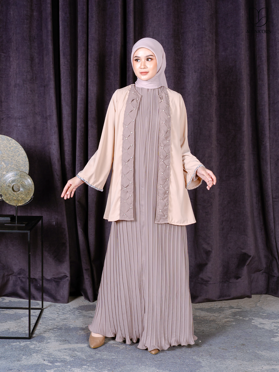 Alunicorn - Reesha Abaya Set - Abaya 