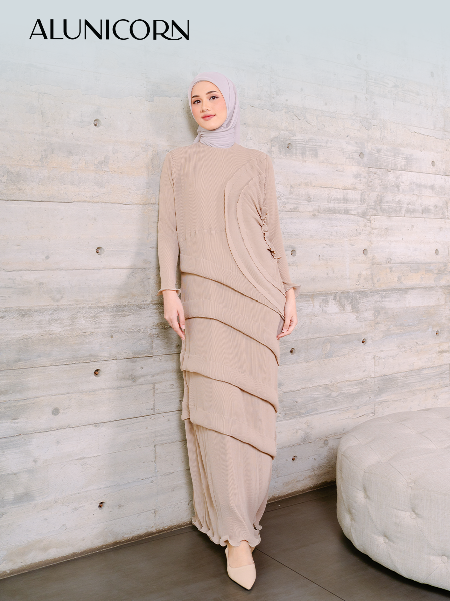 Alunicorn - Myra Dress - Dress Plisket- Dress Mom's