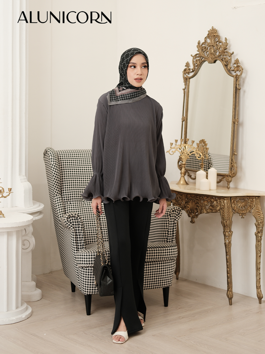 EVENT - Alunicorn - Esme Blouse vol.2 - Blouse plisket - Atasan Blus Wanita 