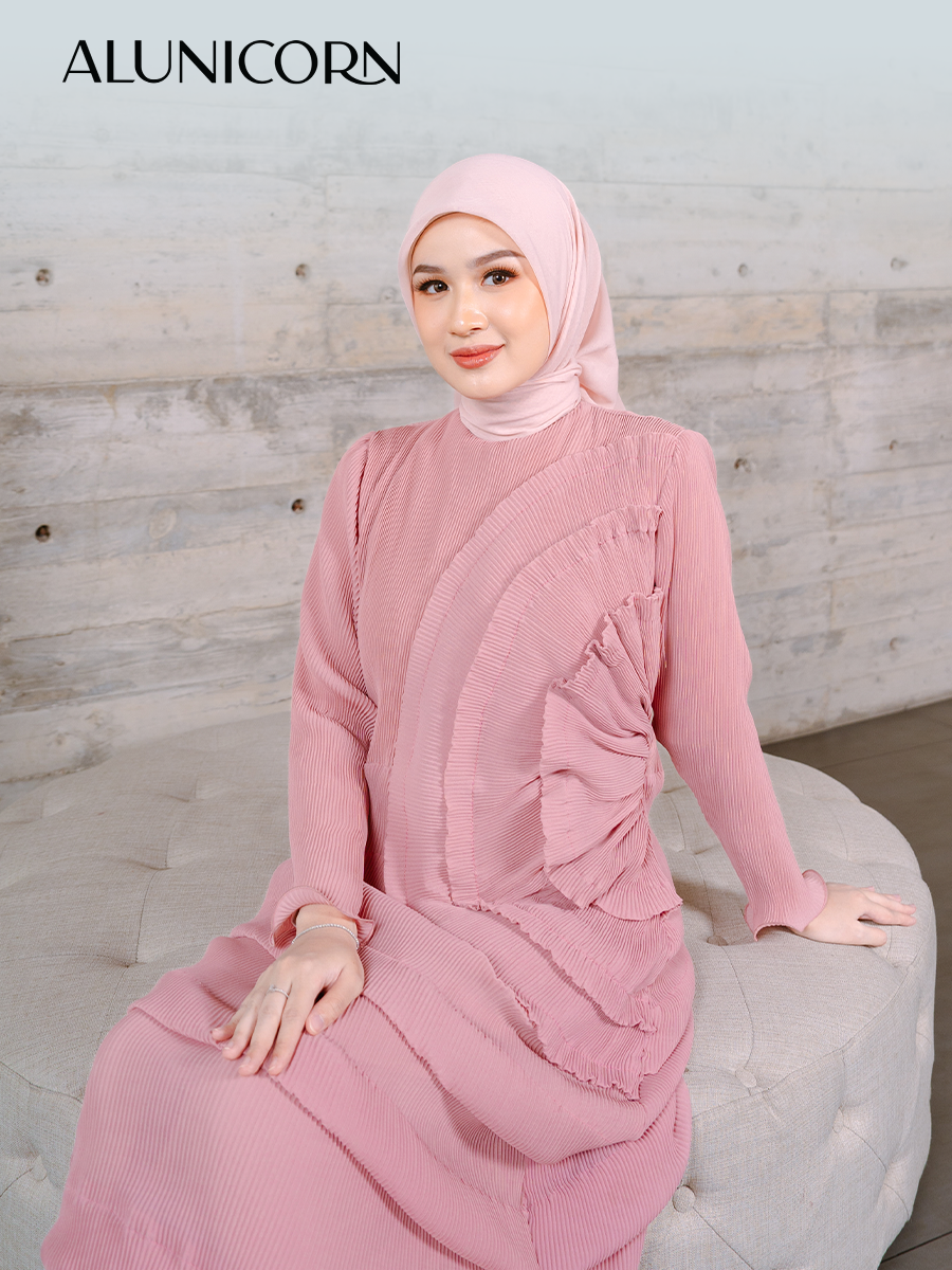 Alunicorn - Myra Dress - Dress Plisket- Dress Mom's