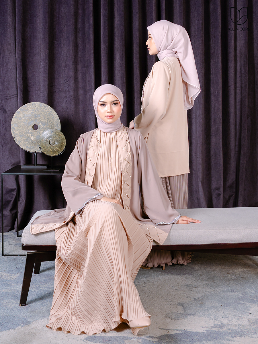 Alunicorn - Reesha Abaya Set - Abaya 
