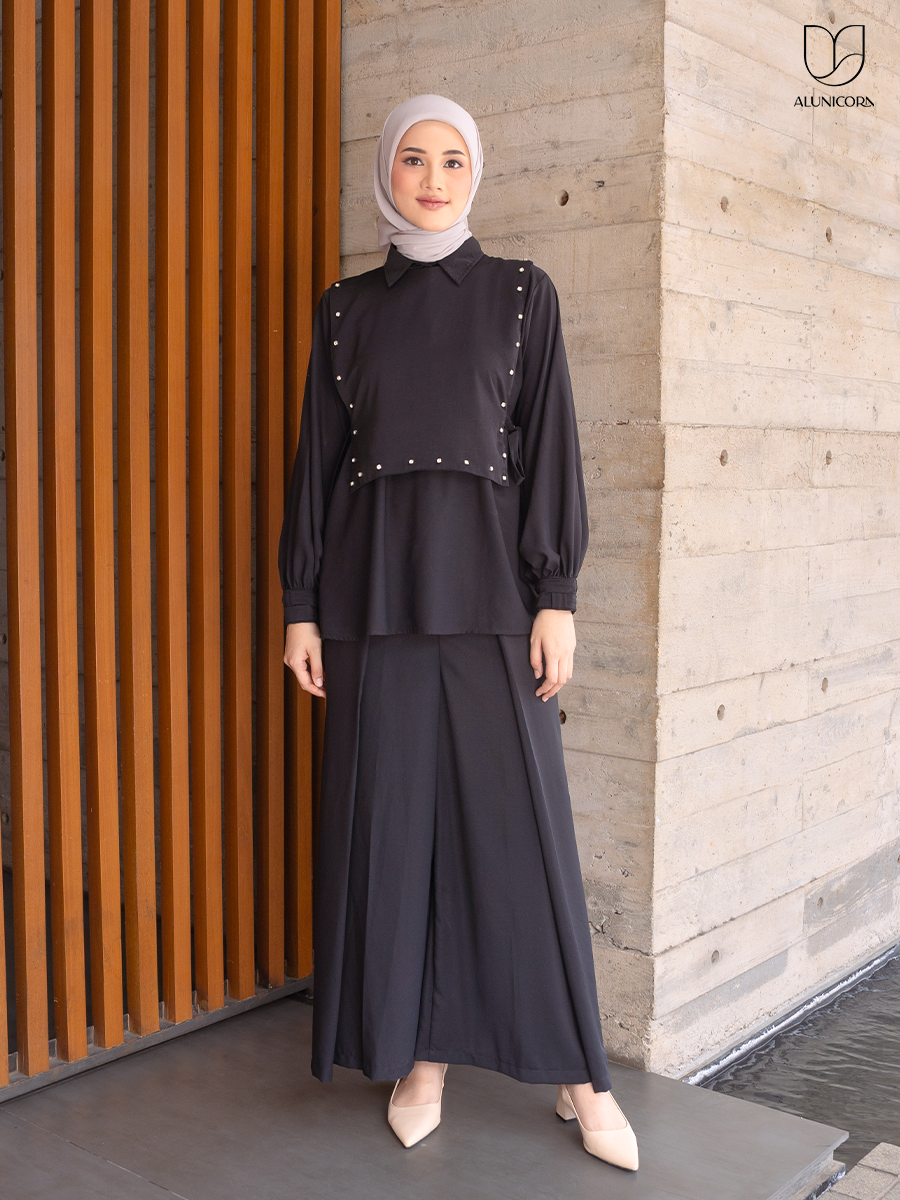 Alunicorn - Kiran Set - Oneset Wanita - Blouse Wanita - Pants Wanita