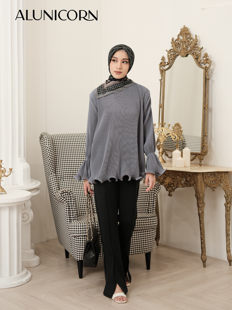 EVENT - Alunicorn - Esme Blouse vol.2 - Blouse plisket - Atasan Blus Wanita 