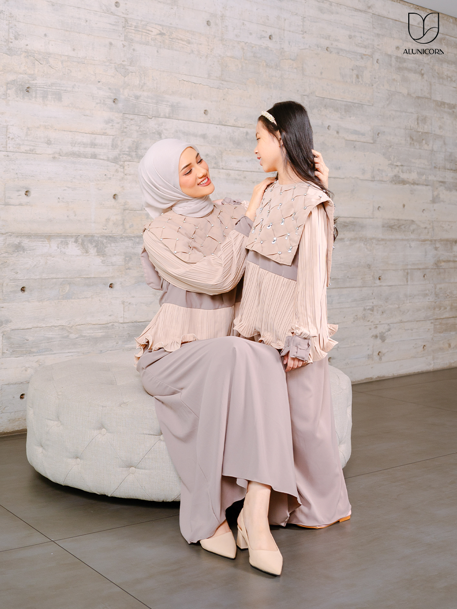 Alunicorn - Enzy Set - Abaya Kid's