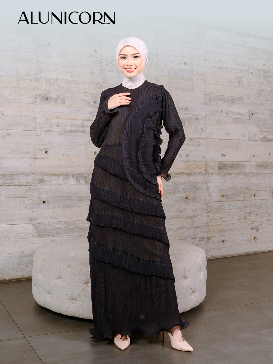 Alunicorn - Myra Dress - Dress Plisket- Dress Mom's