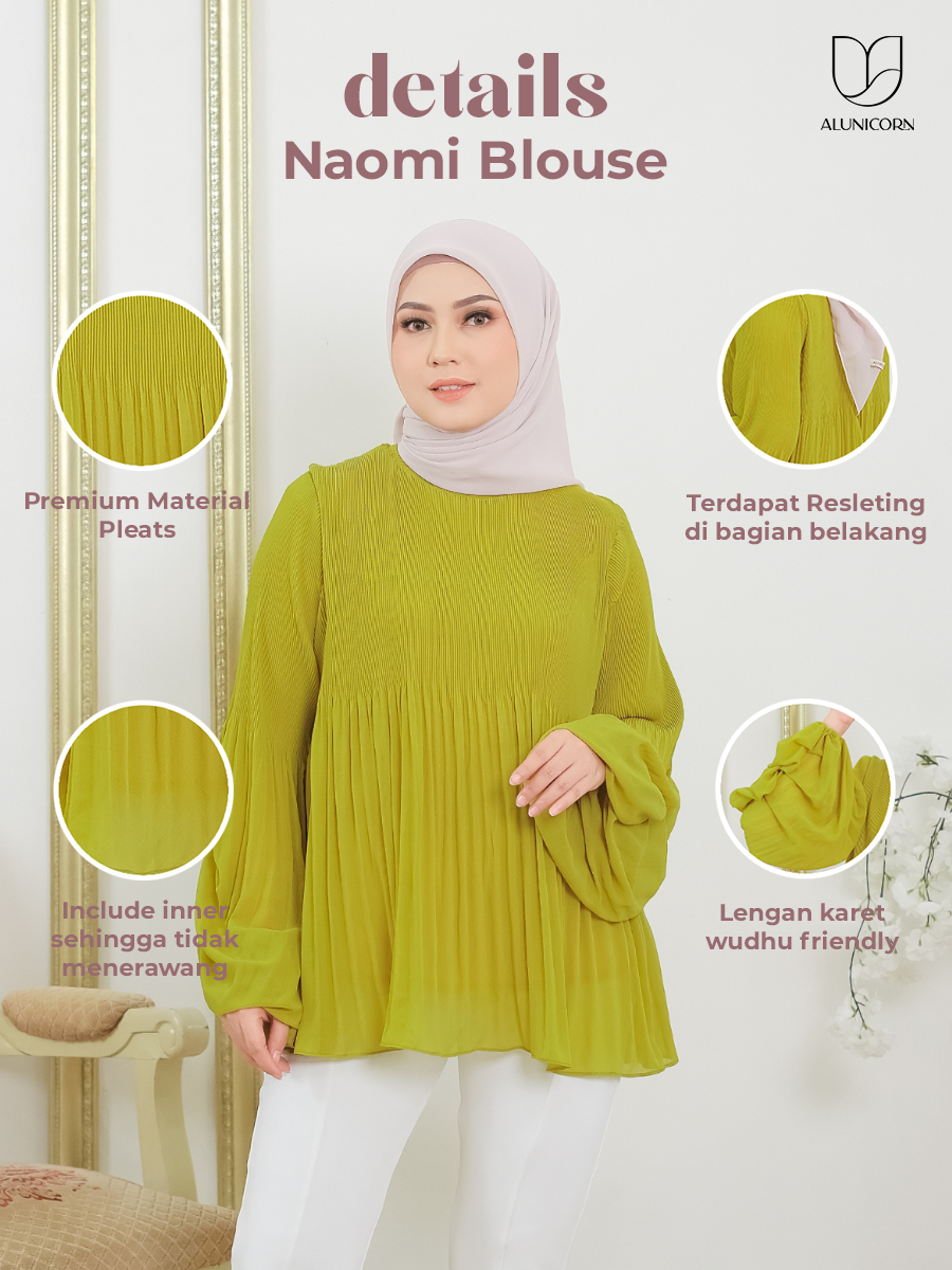 Alunicorn  - Naomi Blouse - Blouse Wanita