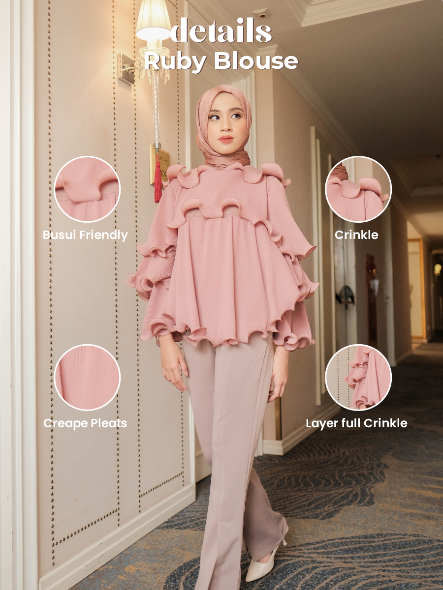 Alunicorn - Ruby Blouse - Blouse Plisket