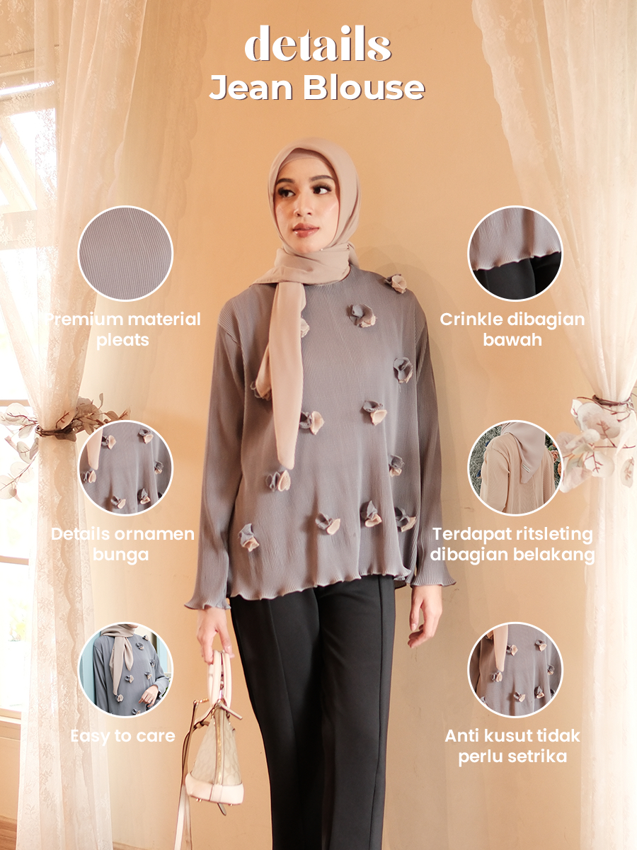 Alunicorn - Delle Series - Jean Blouse - Blouse Wanita