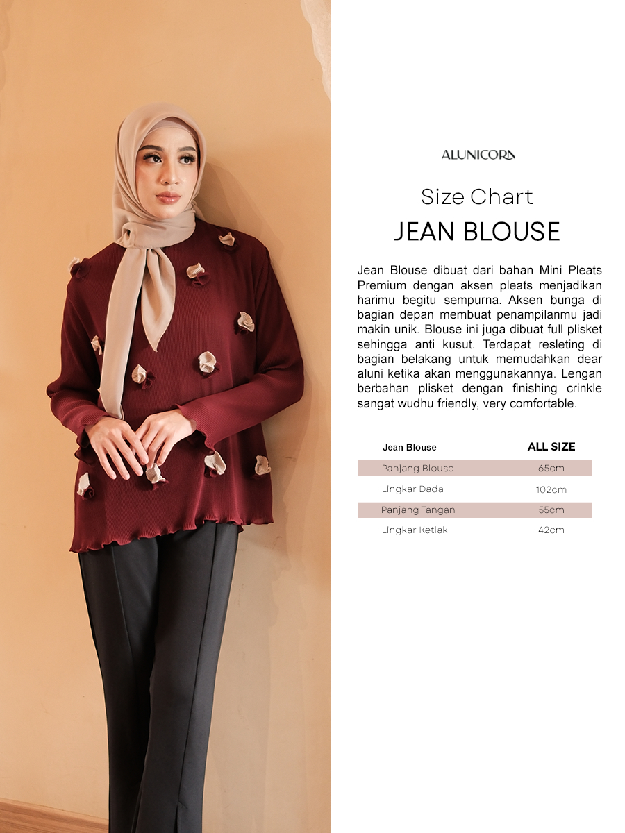Alunicorn - Delle Series - Jean Blouse - Blouse Wanita