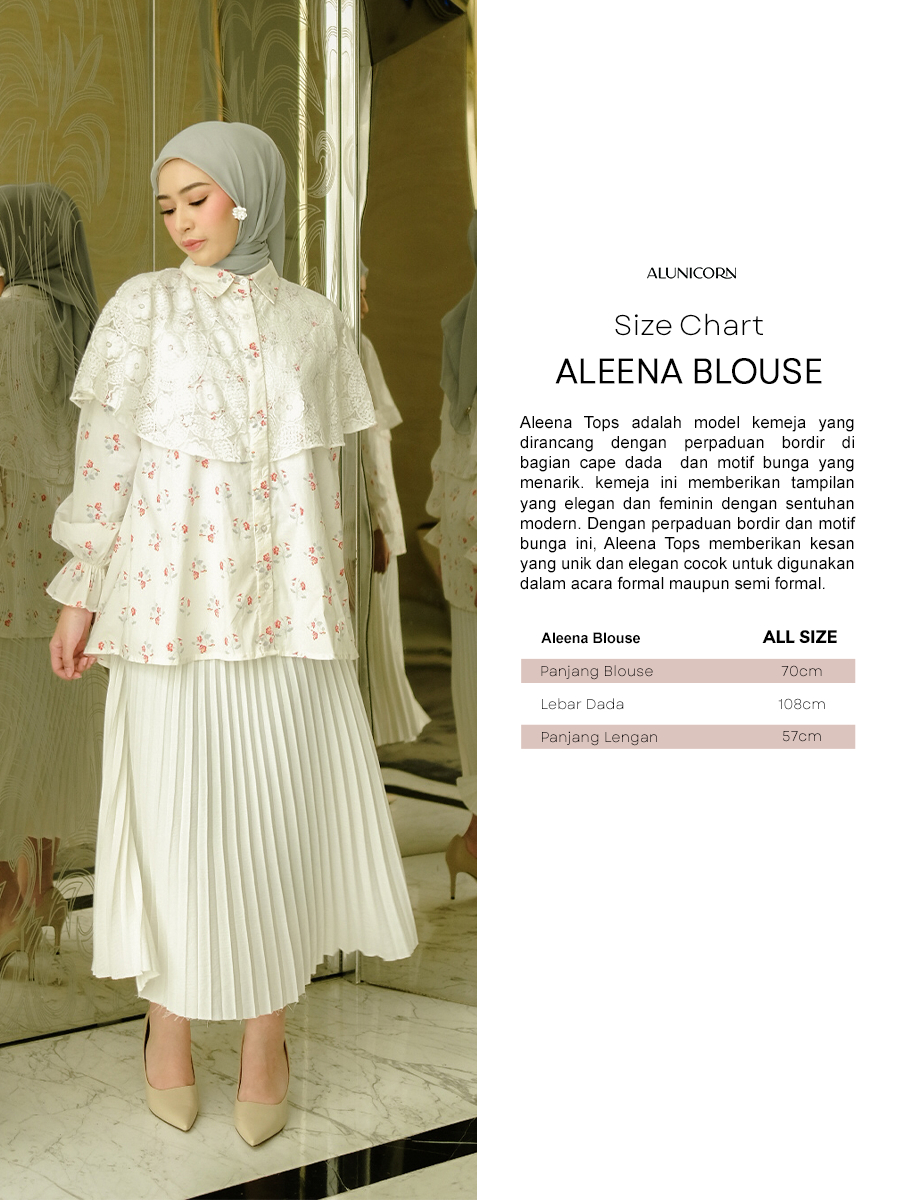 Alunicorn - Aleena Blouse - Blouse Wanita