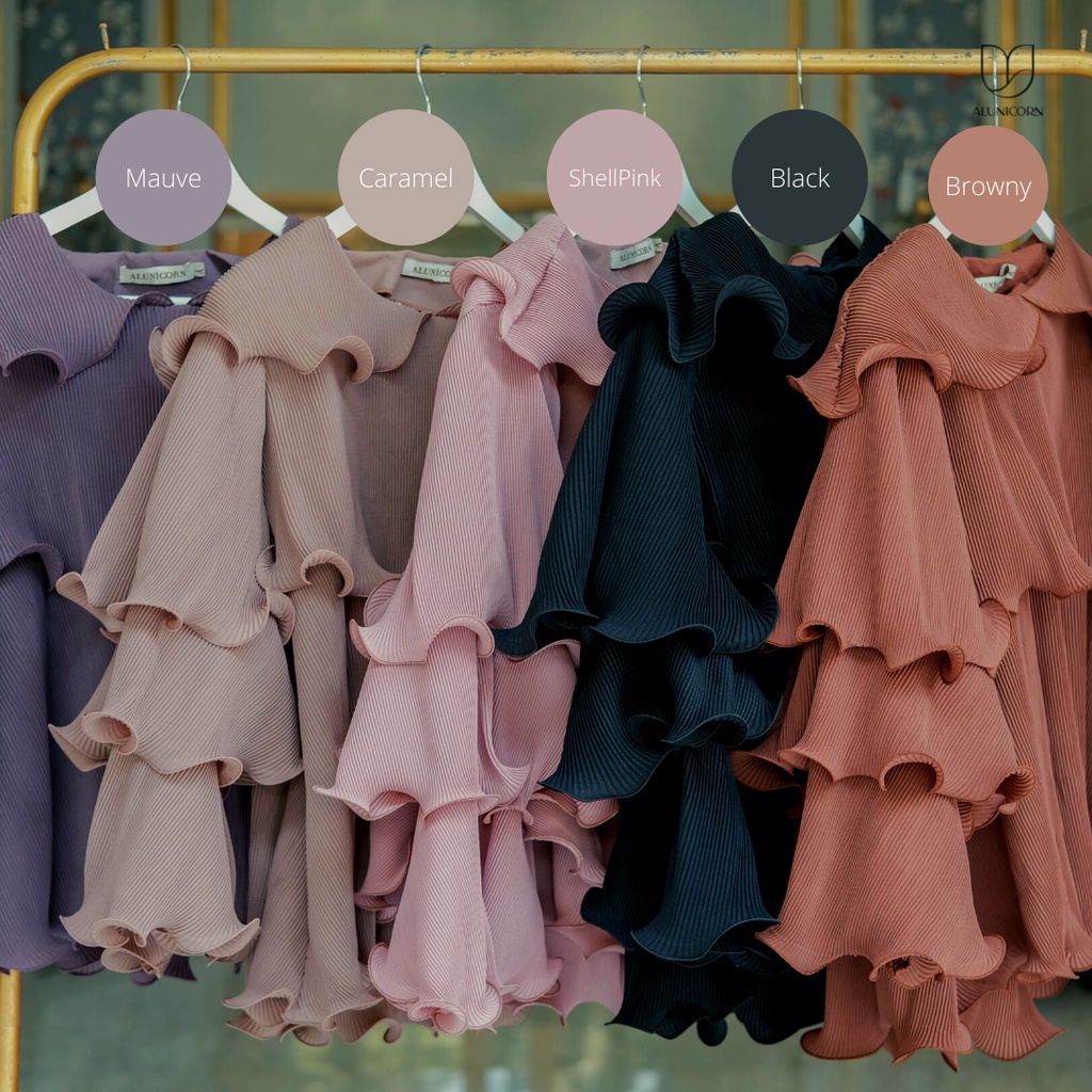 Alunicorn - Ruby Blouse - Blouse Plisket