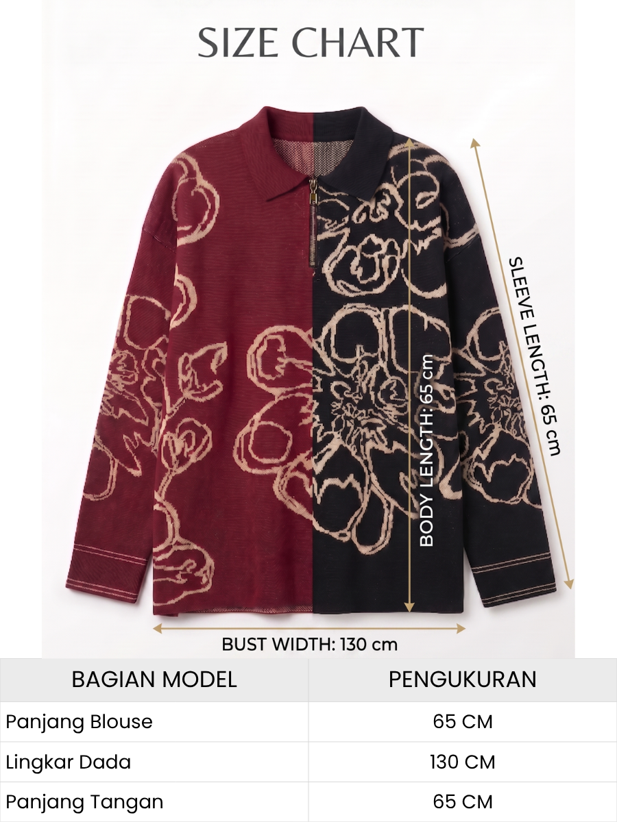 Alunicorn - Senra Series Sora - Sweater Blouse Wanita Korean Style Knitwear Premium Elegant Casual Outer Rajut Fashion Cewek Kekinian